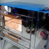 4 tray oven stainless front with glass window - Image 3