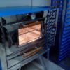 4 tray oven stainless front with glass window - Image 2